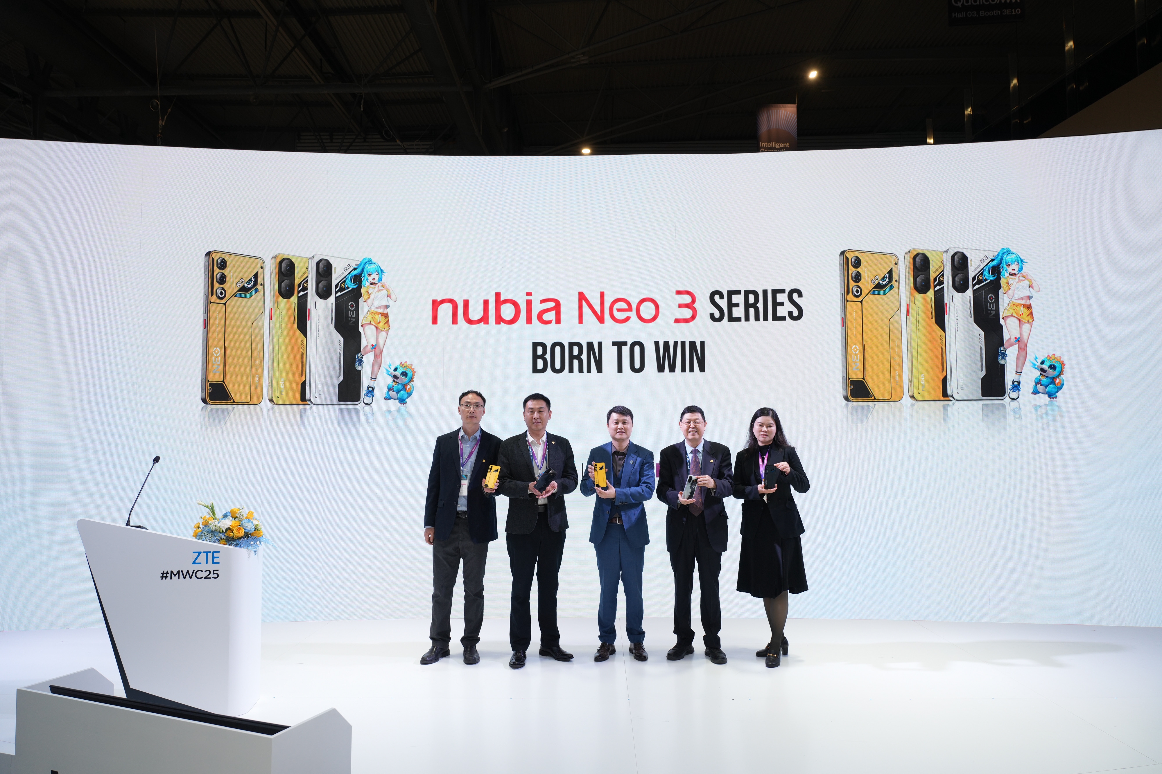 'Born to Win' for Gamers: ZTE unveils nubia Neo 3 series at MWC Barcelona 2025