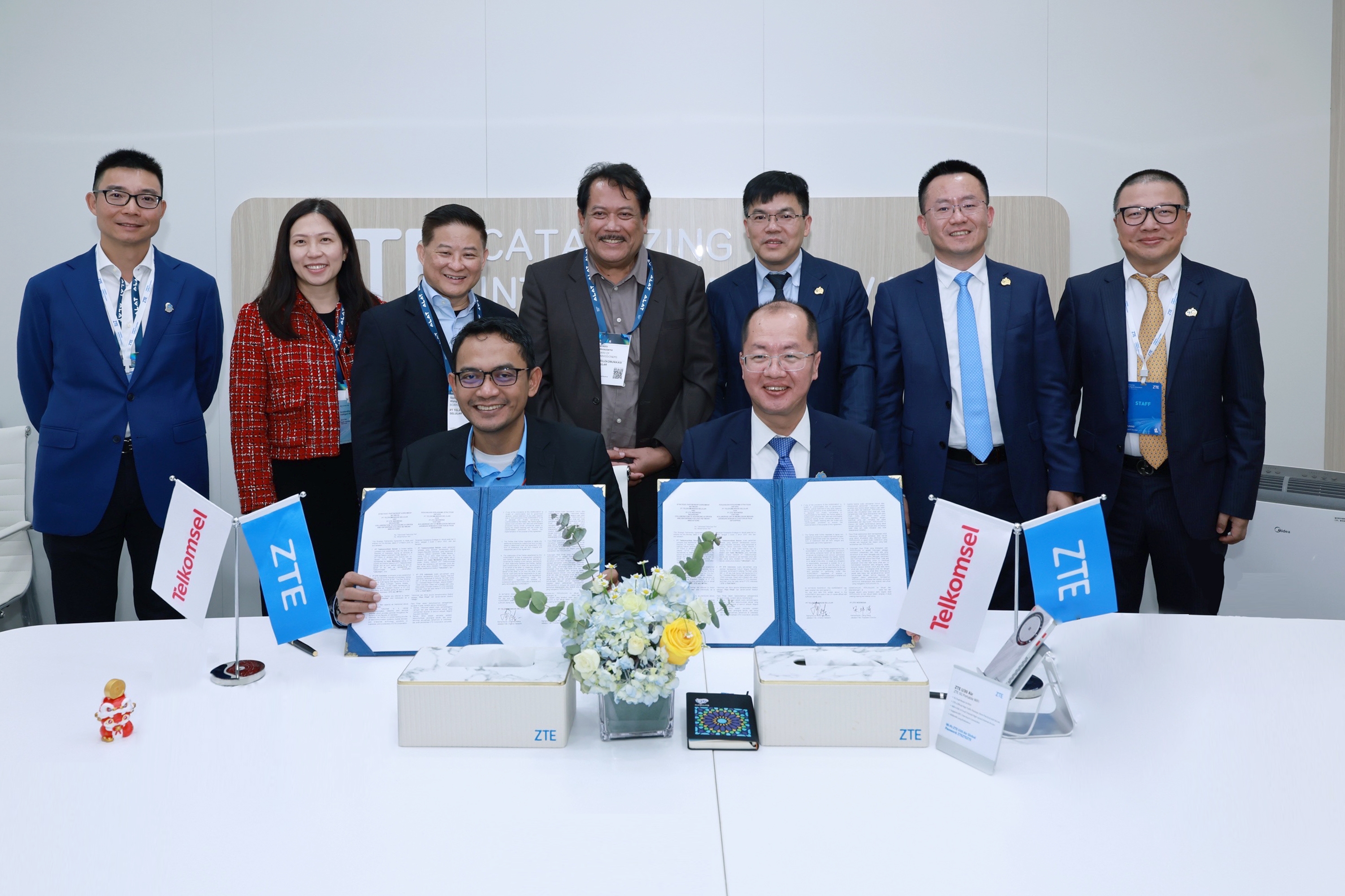 Telkomsel and ZTE expand strategic collaboration at MWC Barcelona 2025, driving AI adoption and cutting-edge network solutions to accelerate Indonesia's digital transformation